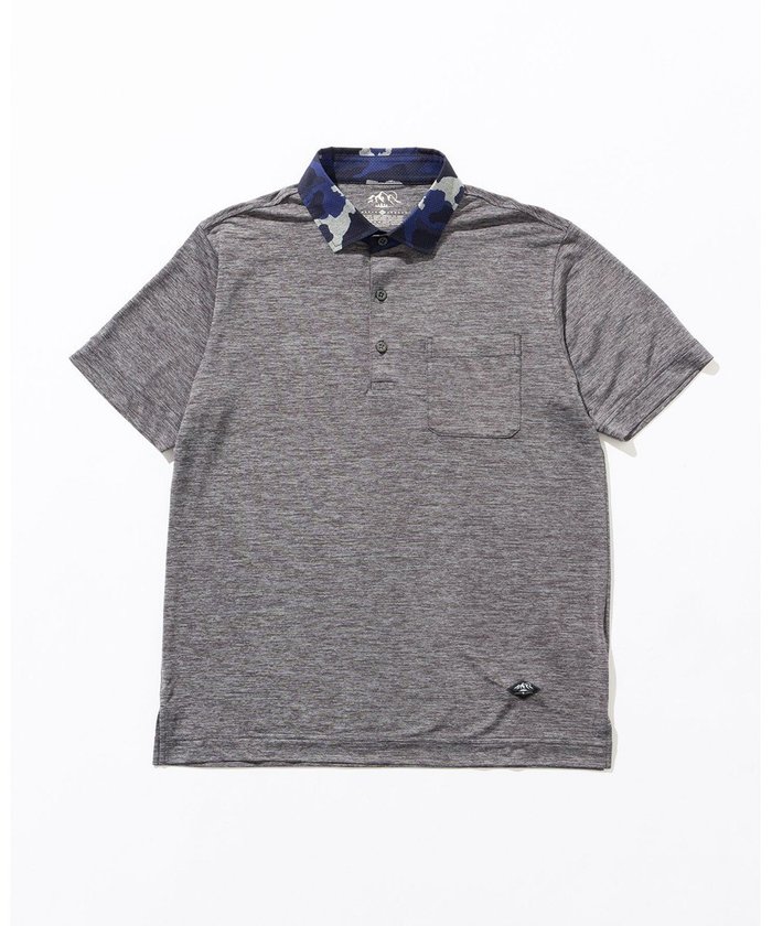 【ジョセフ アブード マウンテン/JOSEPH ABBOUD MOUNTAIN】の【接触冷感・男女兼用】クールスキンガードポロシャツ インテリア・キッズ・メンズ・レディースファッション・服の通販 founy(ファニー) https://founy.com/ ファッション Fashion レディースファッション Ladies' Fashion Online トップス・カットソー Tops/Tshirt シャツ/ブラウス Shirts/Blouses ポロシャツ Polo Shirts アウトドア Outdoor カモフラージュ Camouflage ストレッチ Stretch ポロシャツ Polo Shirt メランジ Melange レギュラー Regular 夏 Summer 春 Spring S/S・春夏 Ss・Spring/Summer 軽量 Lightweight |ID: prp329100004576795 ipo3291000000032664308
