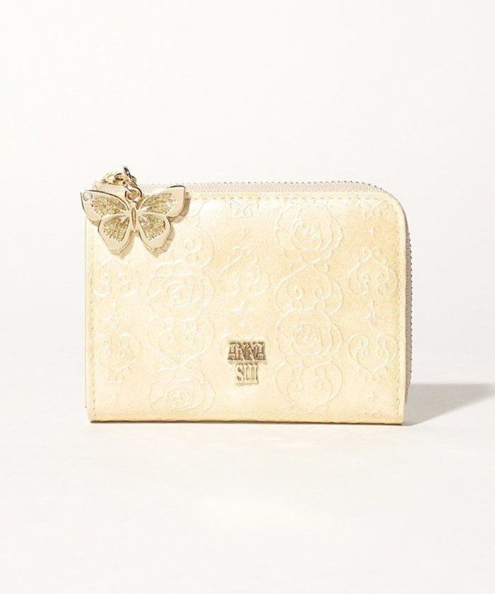 【アナスイ/ANNA SUI】のローズハート マルチケース インテリア・キッズ・メンズ・レディースファッション・服の通販 founy(ファニー) https://founy.com/ ファッション Fashion レディースファッション Ladies' Fashion Online 財布 Wallets エナメル Enamel チャーム Charm バタフライ Butterfly プリント Print ローズ Rose 定番 Standard 財布 Wallet |ID: prp329100004576797 ipo3291000000032647548