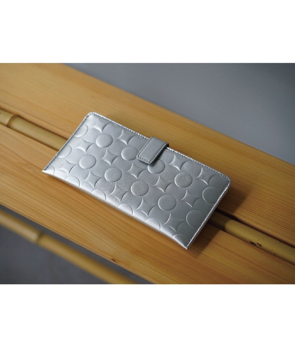 【ミヤビヤ/MIYABIYA】のLa quoh with kirakaracho 南蛮七宝 エンボスレザー スリムウォレット インテリア・キッズ・メンズ・レディースファッション・服の通販 founy(ファニー) ファッション Fashion レディースファッション Fashion for Women ミニ財布・二つ折り財布 Wallets & Card Cases 抗菌 Antibacterial, Bacteria-Resistant シンプル Simple, Minimal 財布 Wallet, Purse プリント Print, Printed Pattern ポケット Pocket, Pocket Detail おすすめ Recommended / Our Picks エレガント 上品 Elegant 月白銀|ID: prp329100004576804 ipo3291000000034318134