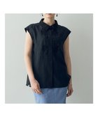 【イェッカ ヴェッカ/YECCA VECCA】のコード刺繍シアーブラウス Black|ID: prp329100004576818 ipo3291000000032618280