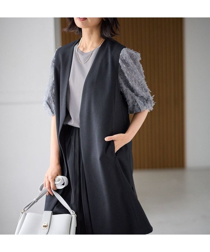 【エニィファム/any FAM】の【洗濯機可】ロングジレ インテリア・キッズ・メンズ・レディースファッション・服の通販 founy(ファニー) https://founy.com/ ファッション Fashion レディースファッション Ladies' Fashion Online アウター Coat Outerwear トップス・カットソー Tops/Tshirt ベスト/ジレ Gilets/Vests おすすめ Recommend インナー Inner セレモニー Ceremony ベスト Vest エレガント 上品 Elegant A/W・秋冬 Aw・Autumn/Winter・Fw・Fall-Winter |ID: prp329100004576826 ipo3291000000032414777