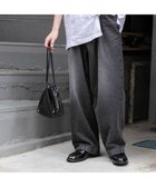 【ウィゴー/WEGO】の【ユニセックス着用ITEM/ウエストゴム/SMLサイズ展開】デニムルーズテーパードパンツ ブラック|ID: prp329100004576839 ipo3291000000033577736