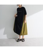 【グリーンパークス/Green Parks】のナイロンドッキングロゴワンピース Black|ID: prp329100004576892 ipo3291000000032415628