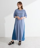 【グリーンパークス/Green Parks】のナイロンドッキングロゴワンピース Blue|ID: prp329100004576892 ipo3291000000032415630