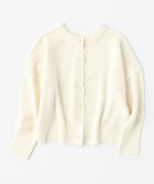 【アンフィーロ 自由区/UNFILO】の【新色追加/洗える】ふわふわニット パールボタンカーディガン オフ|ID: prp329100004576904 ipo3291000000034310904