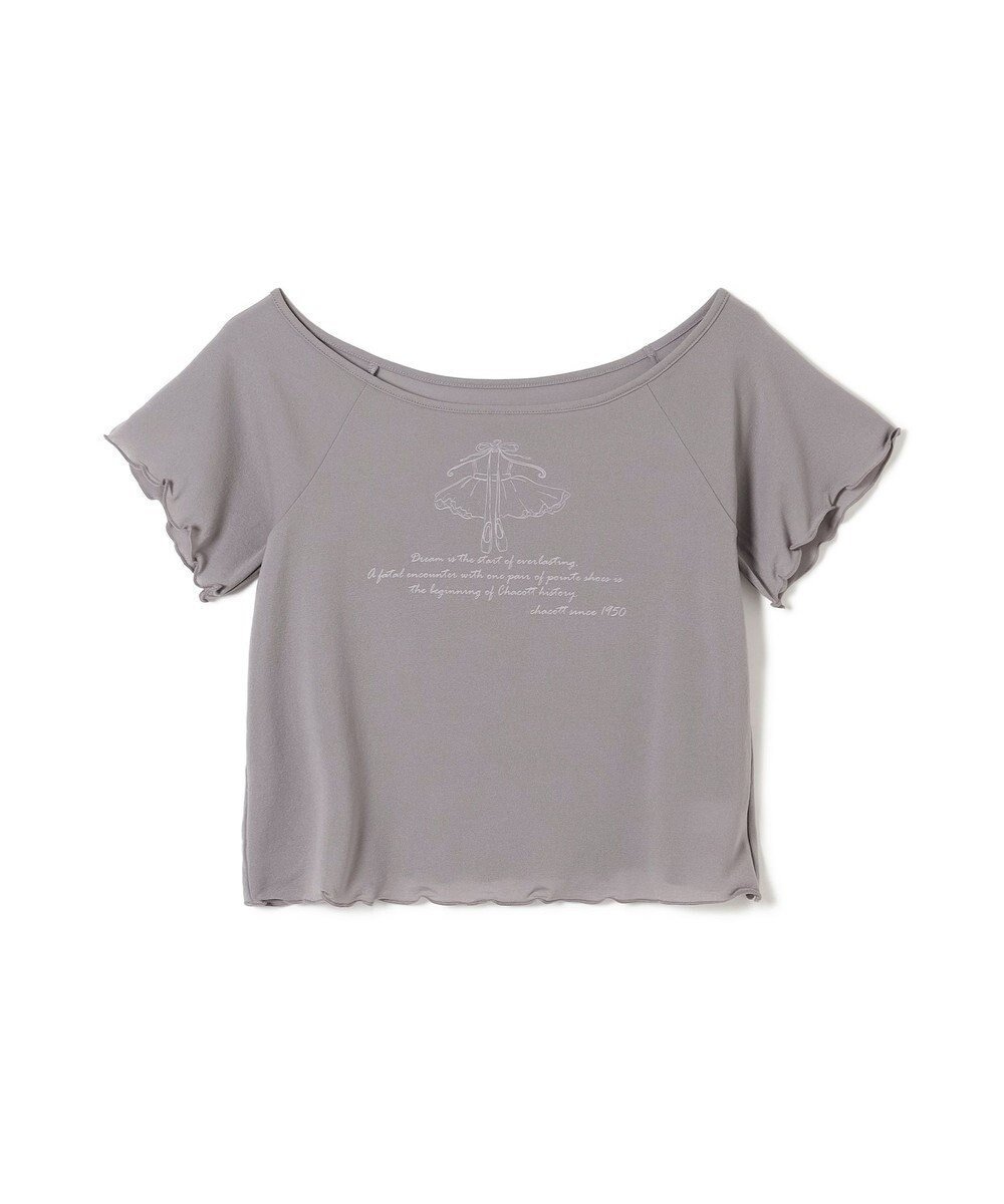 【チャコット/Chacott】のTシャツ 人気、トレンドファッション・服の通販 founy(ファニー) 　ファッション　Fashion　レディースファッション　Fashion for Women　トップス・カットソー　Cut & Sew Tops　シャツ・ブラウス・オフィスカジュアル　Elegant Blouses & Button-Ups　ロングTシャツ・Tシャツ　Longline T-Shirts & Tees　ストレッチ　Stretch, Stretchy Fabric　 other-1|ID: prp329100004576917 ipo3291000000032415904