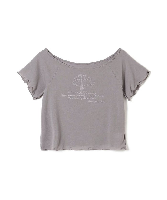 【チャコット/Chacott】のTシャツ インテリア・キッズ・メンズ・レディースファッション・服の通販 founy(ファニー) https://founy.com/ ファッション Fashion レディースファッション Fashion for Women トップス・カットソー Cut & Sew Tops シャツ・ブラウス・オフィスカジュアル Elegant Blouses & Button-Ups ロングTシャツ・Tシャツ Longline T-Shirts & Tees ストレッチ Stretch, Stretchy Fabric |ID: prp329100004576917 ipo3291000000033524200