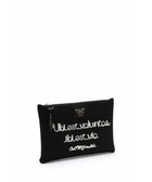 【アクセソワドゥマドモワゼルジャップ/A.D.M.J】の【魔法の様に軽い】マジックライトコード刺しゅうフラットポーチ2セット(S・M) ネグロ|ID: prp329100004576930 ipo3291000000032416001