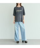 【グレース コンチネンタル/GRACE CONTINENTAL】のピグメントTシャツ チャコール|ID: prp329100004576933 ipo3291000000032722871