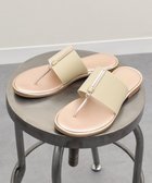 【インター ショシュール/INTER-CHAUSSURES】の【ITALIAN SHOEMAKERS】メタルモチーフトングサンダル ゴールド|ID: prp329100004576937 ipo3291000000032416059