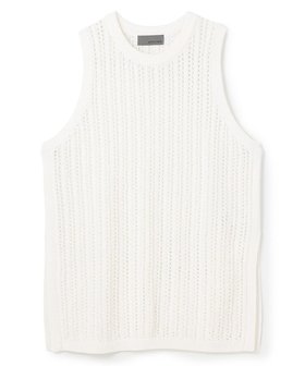 【アンクレイヴ/uncrave】のシースルーケーブルニット ノースリーブトップス 人気、トレンドファッション・服の通販 founy(ファニー) ファッション Fashion レディースファッション WOMEN トップス・カットソー Tops/Tshirt ニット Knit Tops キャミソール / ノースリーブ No Sleeves インナー Inner 春 Spring セットアップ Set Up セーター Sweater タンク Tank ノースリーブ No Sleeve メッシュ Mesh S/S・春夏 Ss・Spring/Summer おすすめ Recommend 夏 Summer |ID:prp329100004576945