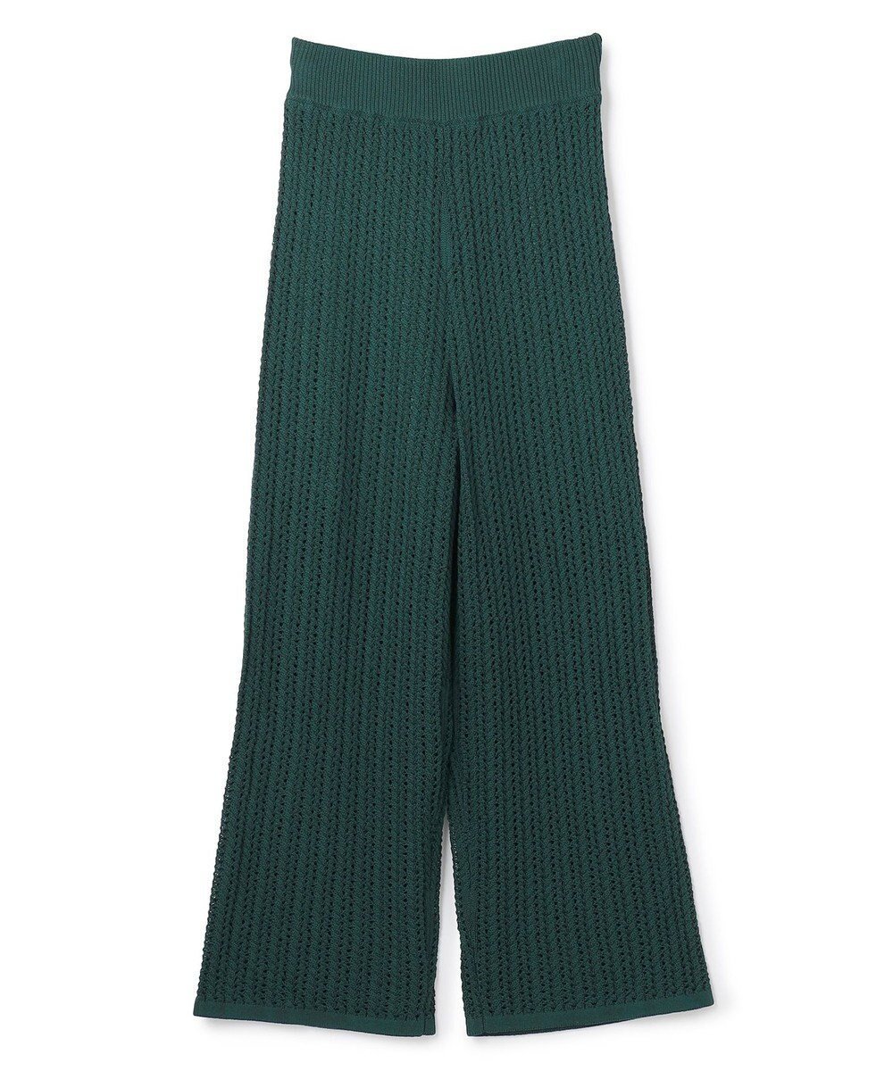【アンクレイヴ/uncrave】のシースルーケーブルニット パンツ インテリア・キッズ・メンズ・レディースファッション・服の通販 founy(ファニー) 　ファッション　Fashion　レディースファッション　Fashion for Women　パンツ　Pants & Trousers　春　Spring　セットアップ　Set-Up, Coordinated Outfit　タンク　Tank Top, Sleeveless Top　S/S・春夏　SS, Spring/Summer, Warm Season　おすすめ　Recommended / Our Picks　夏　Summer　ビリジアングリーン|ID: prp329100004576946 ipo3291000000034295318