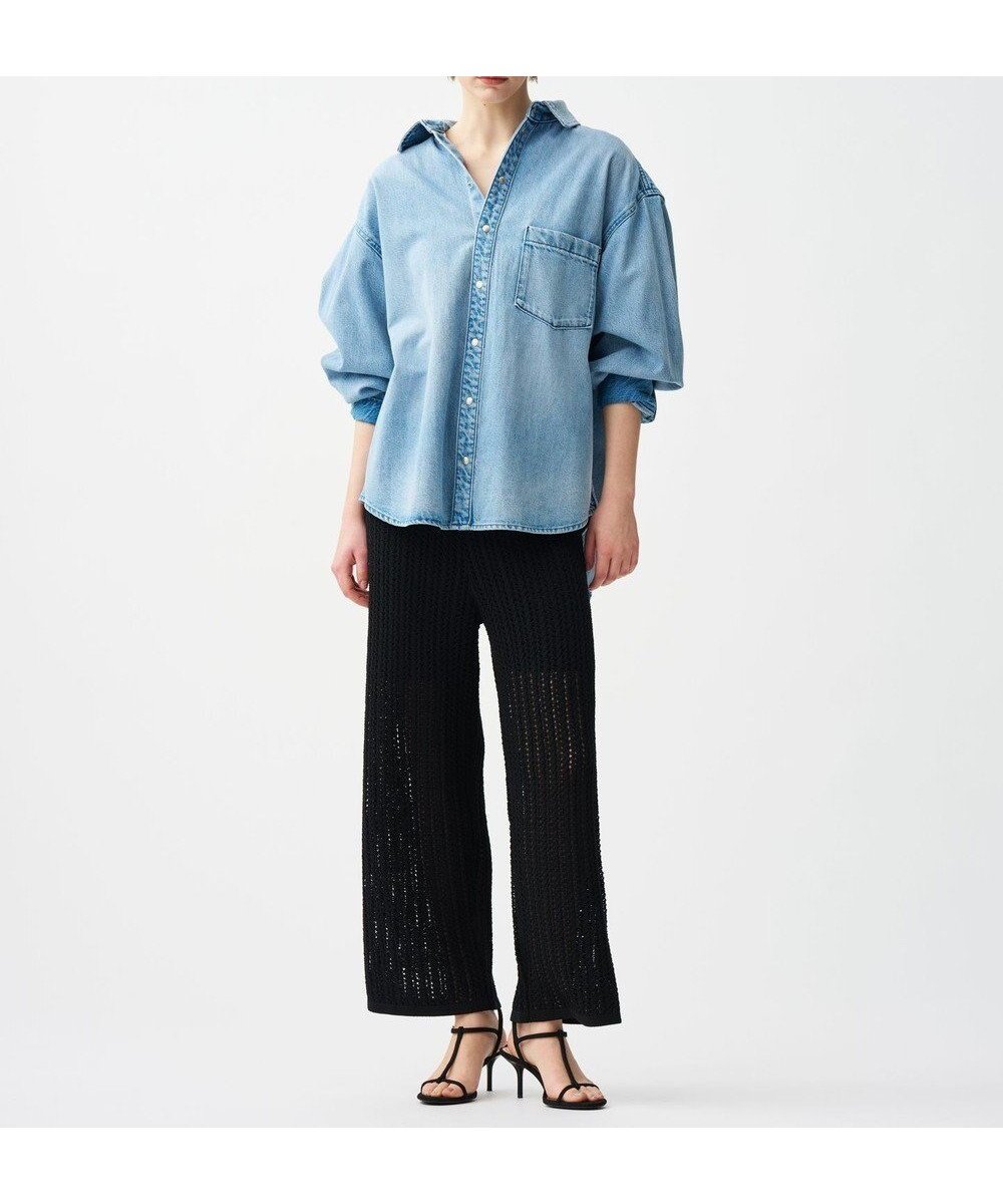 【アンクレイヴ/uncrave】のシースルーケーブルニット パンツ インテリア・キッズ・メンズ・レディースファッション・服の通販 founy(ファニー) 　ファッション　Fashion　レディースファッション　Fashion for Women　パンツ　Pants & Trousers　春　Spring　セットアップ　Set-Up, Coordinated Outfit　タンク　Tank Top, Sleeveless Top　S/S・春夏　SS, Spring/Summer, Warm Season　おすすめ　Recommended / Our Picks　夏　Summer　ブラック|ID: prp329100004576946 ipo3291000000034295319