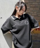 【ウィゴー/WEGO】の【ユニセックス着用ITEM/MLサイズ展開】ワッフルラインポロ ブラック|ID: prp329100004576948 ipo3291000000032597606