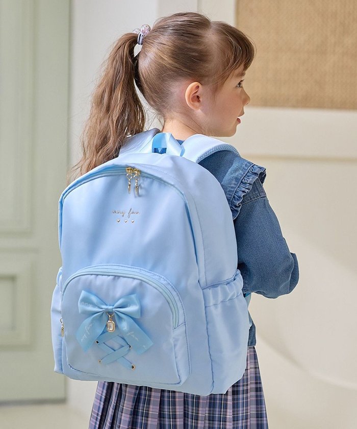【エニファム/any FAM / KIDS】の【A4サイズ収納可能】リボン リュック インテリア・キッズ・メンズ・レディースファッション・服の通販 founy(ファニー) https://founy.com/ ファッション Fashion キッズファッション KIDS Children’s Clothing ガーリー Girly チャーム Charm デイパック Daypack ポケット Pocket メッシュ Mesh リボン Ribbon リュック Ruck Sack 再入荷 Restock/Back In Stock/Re Arrival 旅行 Travel |ID: prp329100004577808 ipo3291000000032425283