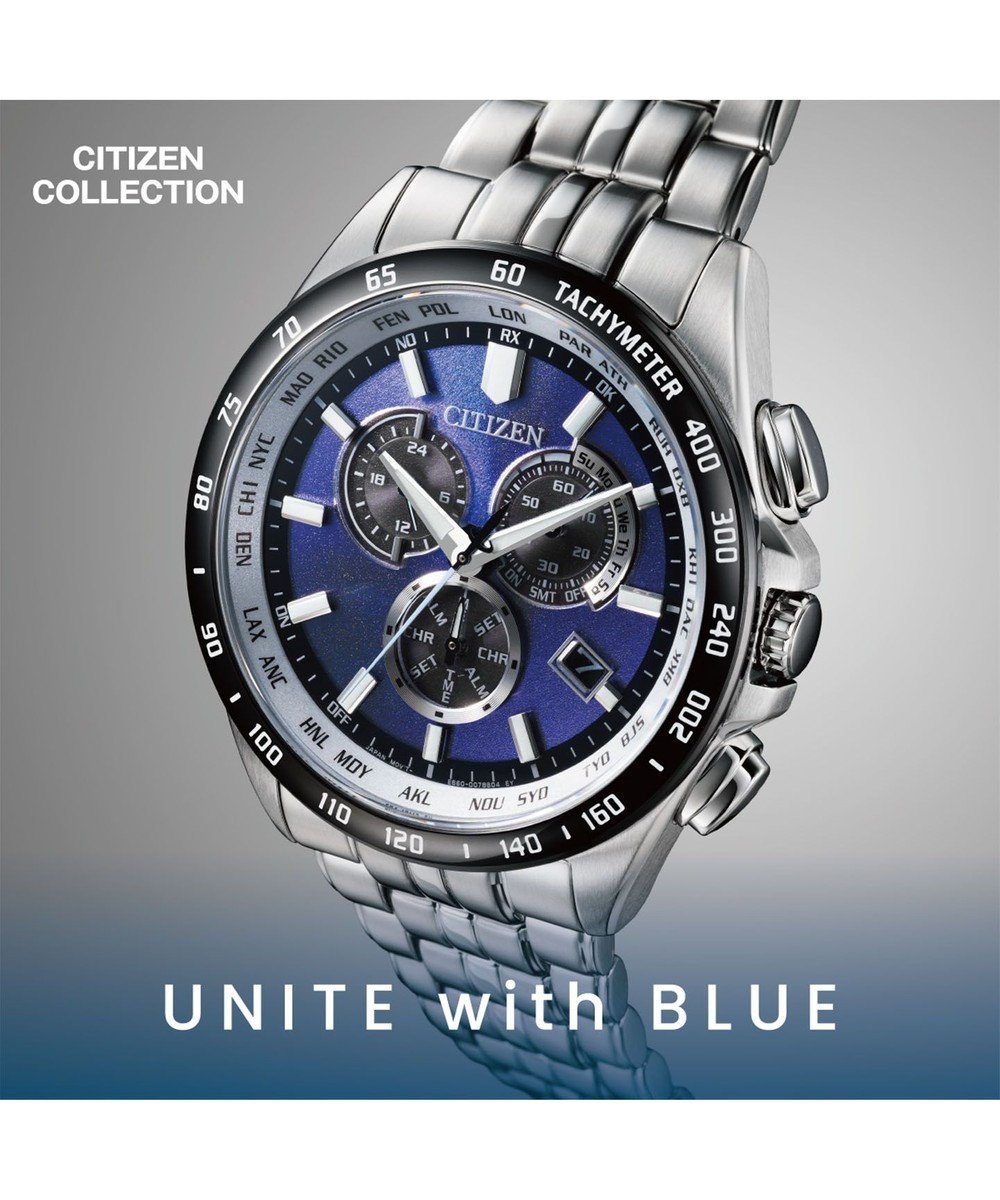 【シチズン/CITIZEN / MEN】の【CITIZEN ブランド横断企画】「UNITE with BLUE」シチズンコレクション限定モデル CB5874-81L インテリア・キッズ・メンズ・レディースファッション・服の通販 founy(ファニー) 　ファッション　Fashion　メンズファッション　MEN　腕時計　Watch　ガラス　Glass　コレクション　Collection　コーティング　Coating　時計　Clock　ブルー|ID: prp329100004577834 ipo3291000000032425422