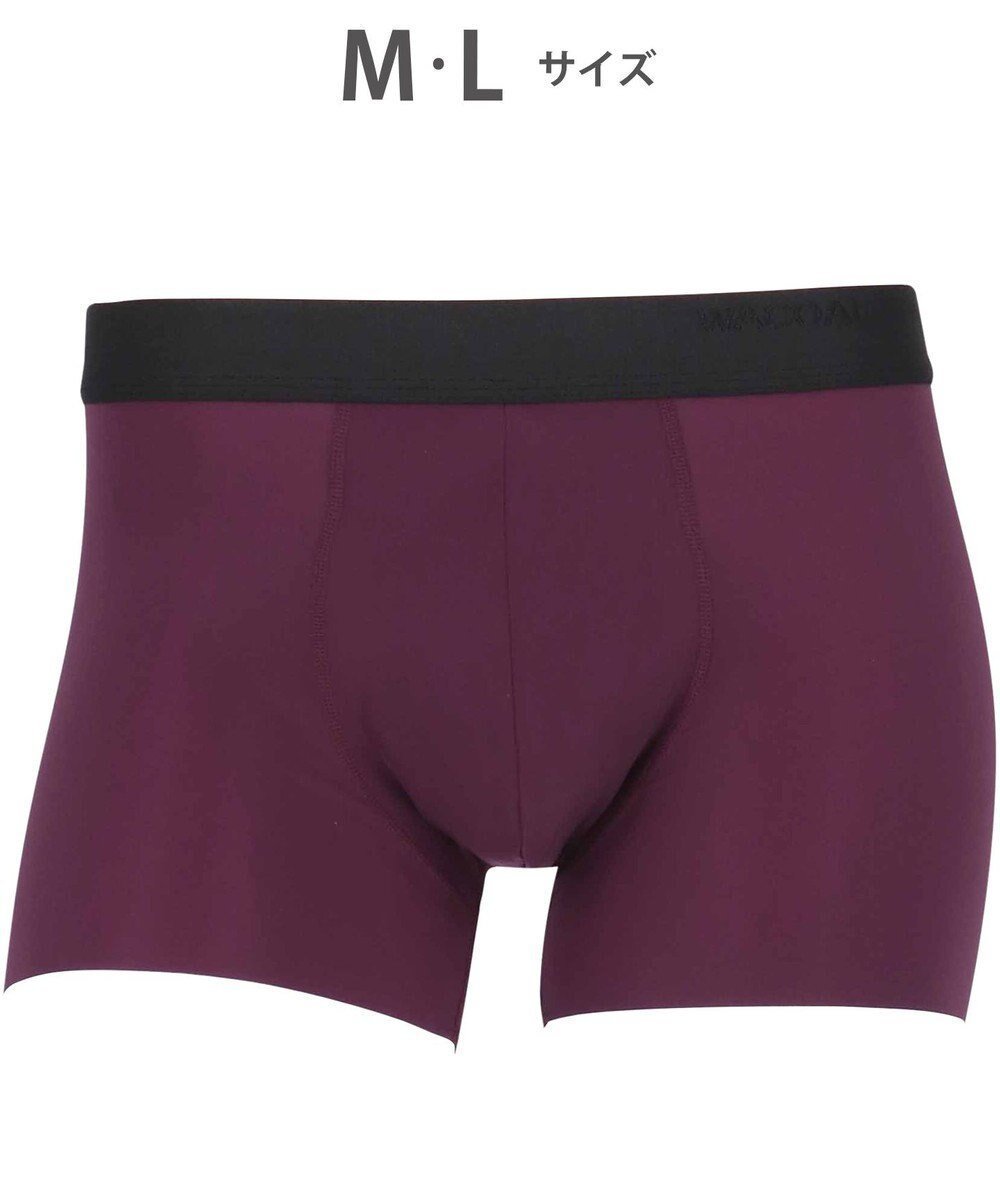 【ワコール/Wacoal / MEN】のWACOAL MEN ボクサーパンツ 【気持ちいいパンツ】 動いてもズレにくい フロントの安定性・快適性 前閉じ 下着 メンズ WT3428 /ワコールメン インテリア・キッズ・メンズ・レディースファッション・服の通販 founy(ファニー) 　ファッション　Fashion　メンズファッション　Fashion for Men　ボトムス　Bottoms　アンダー　Underwear Essentials　オレンジ　Orange　カッティング　Cutting Detail　抗菌　Antibacterial, Bacteria-Resistant　ストレッチ　Stretch, Stretchy Fabric　なめらか　Smooth, Silky Texture　フィット　Fit, Slim Fit　フロント　Front, Front Design　ベーシック　Basic, Essential　メンズ　Men's, Menswear　ワイン|ID: prp329100004577838 ipo3291000000033429353