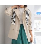 【23区/NIJYUSANKU】のコットンポリエステルギャバジン ショート トレンチコート 人気、トレンドファッション・服の通販 founy(ファニー) ファッション Fashion レディースファッション WOMEN アウター Coat Outerwear コート Coats ジャケット Jackets トレンチコート Trench Coats 春 Spring ショート Short ジャケット Jacket スーツ Suit セットアップ Set Up デニム Denim 定番 Standard バランス Balance ベーシック Basic ロング Long S/S・春夏 Ss・Spring/Summer 再入荷 Restock/Back In Stock/Re Arrival 夏 Summer 2024年 2024 2024春夏・S/S Ss,Spring/Summer,2024 thumbnail ベージュ系|ID: prp329100004577845 ipo3291000000032425579