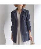 【23区/NIJYUSANKU】のコットンポリエステルギャバジン ショート トレンチコート 人気、トレンドファッション・服の通販 founy(ファニー) ファッション Fashion レディースファッション WOMEN アウター Coat Outerwear コート Coats ジャケット Jackets トレンチコート Trench Coats 春 Spring ショート Short ジャケット Jacket スーツ Suit セットアップ Set Up デニム Denim 定番 Standard バランス Balance ベーシック Basic ロング Long S/S・春夏 Ss・Spring/Summer 再入荷 Restock/Back In Stock/Re Arrival 夏 Summer 2024年 2024 2024春夏・S/S Ss,Spring/Summer,2024 thumbnail ネイビー系|ID: prp329100004577845 ipo3291000000032425580