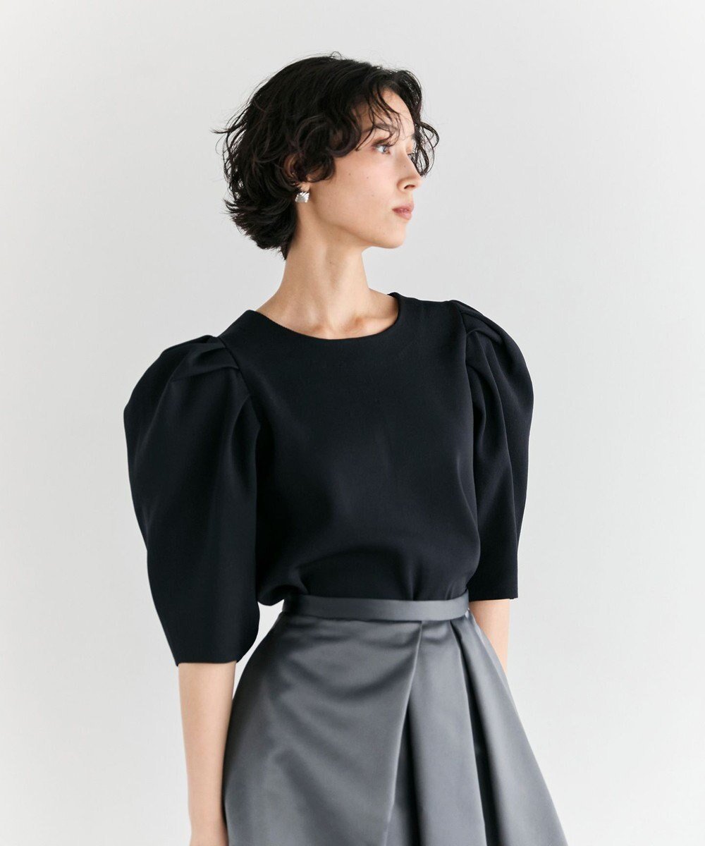 【ハッシュニュアンス/#Newans】の【セレモニーにも】パフスリーブニット 人気、トレンドファッション・服の通販 founy(ファニー) ファッション Fashion レディースファッション Fashion for Women トップス・カットソー Cut & Sew Tops ニット Knit Tops & Sweaters ショルダー Shoulder, Shoulder Strap シンプル Simple, Minimal ストレッチ Stretch, Stretchy Fabric セットアップ Set-Up, Coordinated Outfit セレモニー Ceremony セーター Sweater, Knitwear デニム Denim, Jeans Material A/W・秋冬 Autumn/Winter 軽量 Lightweight, Ultra Light other-1|ID: prp329100004577855 ipo3291000000034536182