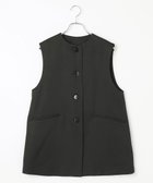 【ハッシュニュアンス/#Newans】のチュニックジレ 人気、トレンドファッション・服の通販 founy(ファニー) ファッション Fashion レディースファッション Fashion for Women アウター Coat / Outerwear Collection レディースジャケット・軽アウター Jackets クラシック Classic, Timeless Style サテン Satin, Glossy Fabric ジャケット Jacket, Outerwear タートル Turtleneck, Turtle Collar ノースリーブ Sleeveless, No-Sleeve ポケット Pocket, Pocket Detail エレガント 上品 Elegant ビジネス 仕事 通勤 Business / Work / Commuting 夏 Summer 春 Spring S/S・春夏 SS, Spring/Summer, Warm Season thumbnail ブラック|ID: prp329100004577859 ipo3291000000035618073