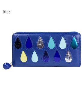 【ツモリチサト キャリー/tsumori chisato CARRY】のドロップス ラウンドファスナー長財布 【かわいいデザイン!本革のやわらかな風合い】 人気、トレンドファッション・服の通販 founy(ファニー) ファッション Fashion レディースファッション Ladies' Fashion Online 財布 Wallets パッチワーク Patchwork ポケット Pocket ラウンド Round 人気 Popularity 財布 Wallet |ID:prp329100004577865