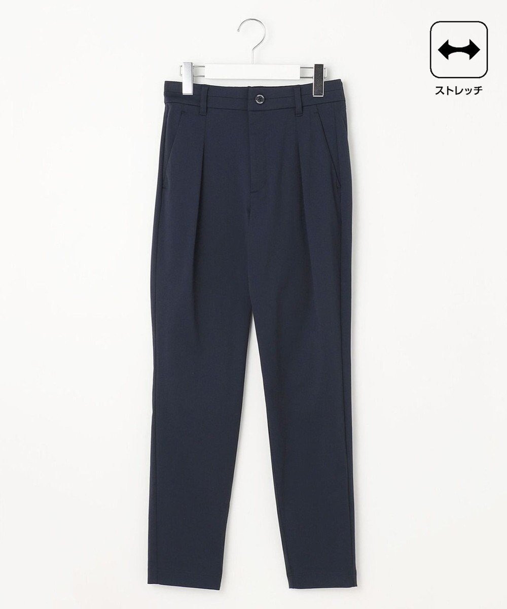【23区 ゴルフ/NIJYUSANKU GOLF】の【WOMEN】【ストレッチ】ハイテンション テーパードパンツ インテリア・キッズ・メンズ・レディースファッション・服の通販 founy(ファニー) 　ファッション　Fashion　レディースファッション　Fashion for Women　パンツ　Pants & Trousers　ジャケット　Jacket, Outerwear　ストレッチ　Stretch, Stretchy Fabric　スポーツ　Sports, Activewear　ベーシック　Basic, Essential　ビジネス 仕事 通勤　Business / Work / Commuting　再入荷　Restock / Back in Stock　夏　Summer　春　Spring　S/S・春夏　SS, Spring/Summer, Warm Season　軽量　Lightweight, Ultra Light　ネイビー系|ID: prp329100004577873 ipo3291000000032696014
