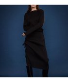 【ネイヴ/NAVE】の【ReNAVE・洗える】スポンディッシュワイドリブワンピース 人気、トレンドファッション・服の通販 founy(ファニー) ファッション Fashion レディースファッション Ladies' Fashion Online ワンピース Dress ニットワンピース Knit Dresses 洗える Washable セットアップ Set Up ドローコード Draw Cord リブニット Rib Knit ワイドリブ Wide Rib A/W・秋冬 Aw・Autumn/Winter・Fw・Fall-Winter おすすめ Recommend thumbnail ブラック系|ID: prp329100004577879 ipo3291000000032425987
