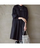 【23区/NIJYUSANKU】の【SLOW/一部店舗限定】ウォッシュドコットンサテン ワンピース 人気、トレンドファッション・服の通販 founy(ファニー) ファッション Fashion レディースファッション WOMEN ワンピース Dress 秋 Autumn/Fall サテン Satin シャーリング Shirring スリーブ Sleeve ドレープ Drape フェミニン Feminine フロント Front ロング Long A/W・秋冬 Aw・Autumn/Winter・Fw・Fall-Winter おすすめ Recommend 2024年 2024 エレガント 上品 Elegant 2024-2025秋冬・A/W Aw/Autumn/Winter/Fw/Fall/2024-2025 thumbnail ブラック系|ID: prp329100004577880 ipo3291000000032425990
