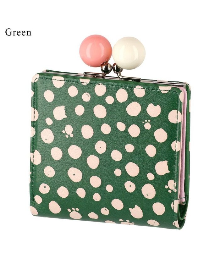 【ツモリチサト キャリー/tsumori chisato CARRY】のポルカドット 2つ折り財布 がま口 ミニ財布 インテリア・キッズ・メンズ・レディースファッション・服の通販 founy(ファニー) https://founy.com/ ファッション Fashion レディースファッション Ladies' Fashion Online 財布 Wallets コンパクト Compact ドット Dot ネコ Cat 財布 Wallet |ID: prp329100004577882 ipo3291000000032653893