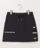 【ピーダブリュサーキュラス/PW CIRCULUS】の【WOMEN】【洗える/軽量】裏毛 ロゴ スカート ゴルフウェア レディース ブラック|ID: prp329100004577886 ipo3291000000034221184