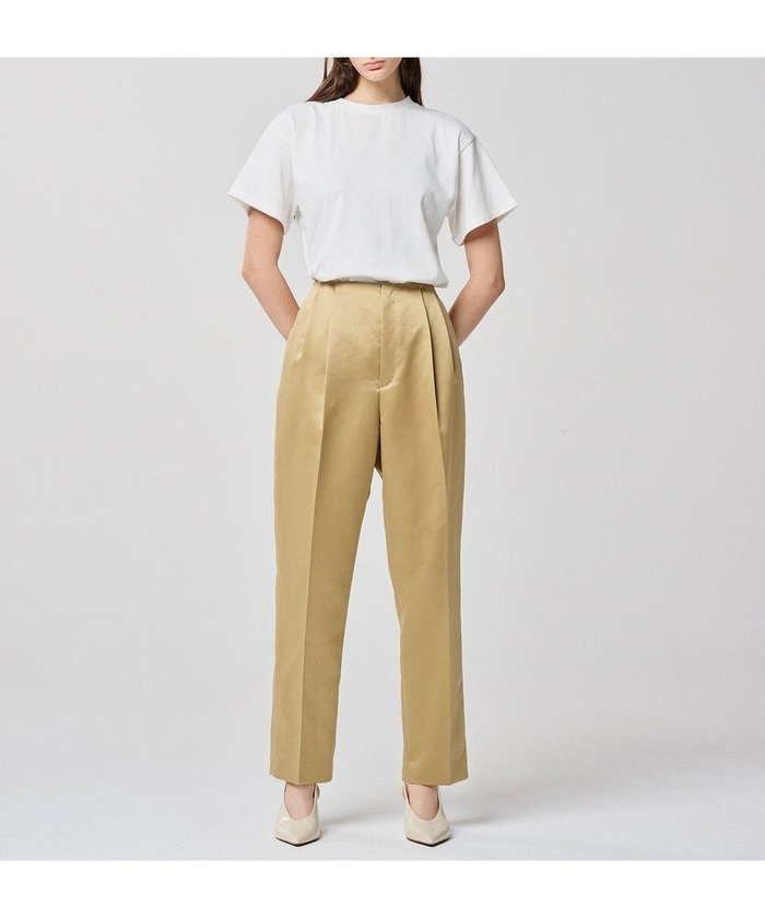 【アンクレイヴ/uncrave】のラスターサテン パンツ(uncrave WHITE) インテリア・キッズ・メンズ・レディースファッション・服の通販 founy(ファニー) https://founy.com/ ファッション Fashion レディースファッション Fashion for Women パンツ Pants & Trousers オケージョン Occasion Wear サテン Satin, Glossy Fabric 雑誌 Magazine, Fashion Magazine フォルム Silhouette, Form ブルゾン Blouson, Bomber Jacket A/W・秋冬 Autumn/Winter エレガント 上品 Elegant |ID: prp329100004577902 ipo3291000000033681062