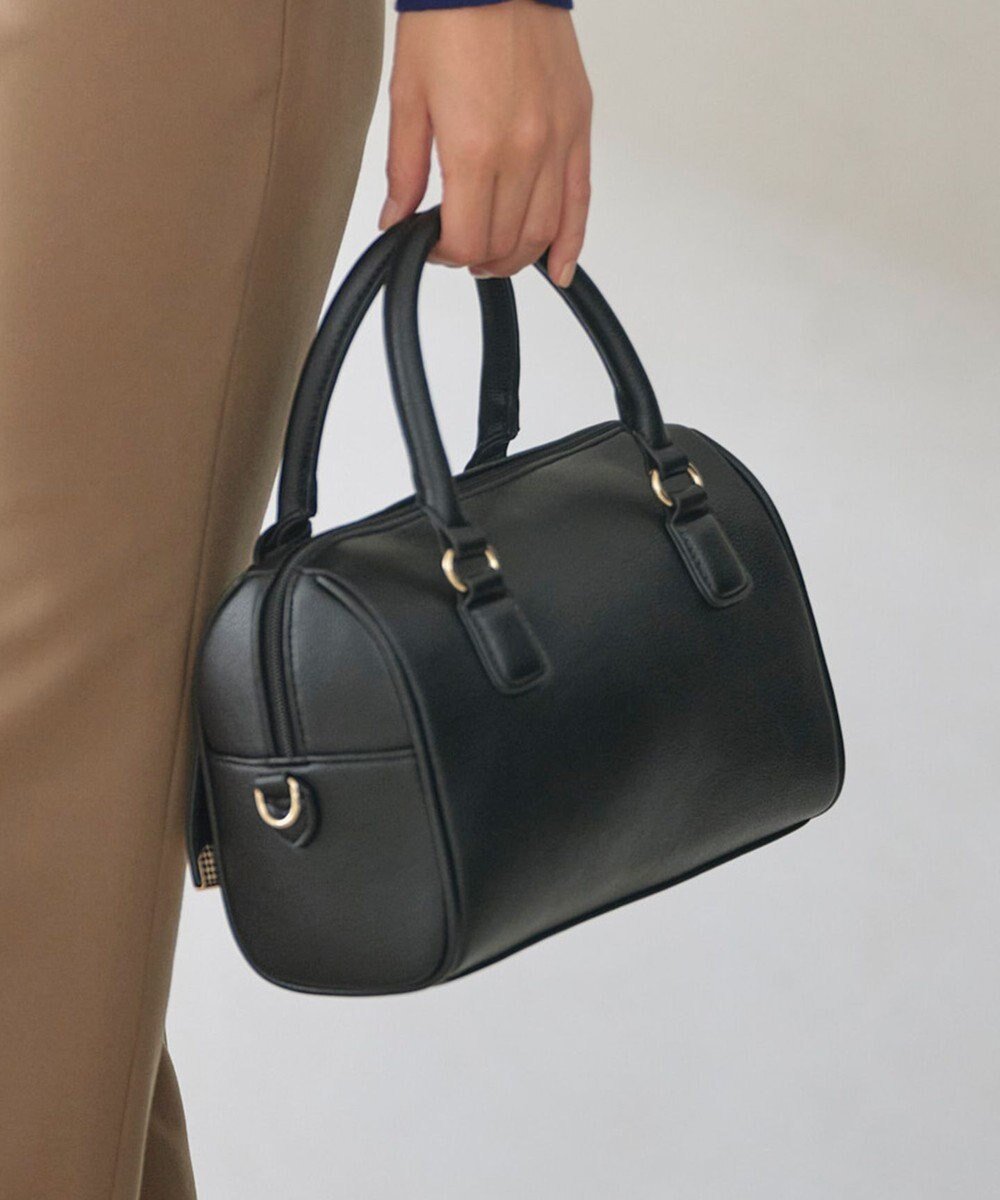 【エニィ スィス/any SiS】の【2WAY】カラーミニボストン バッグ インテリア・キッズ・メンズ・レディースファッション・服の通販 founy(ファニー) 　ファッション　Fashion　レディースファッション　Fashion for Women　バッグ　Bags　ショルダー　Shoulder, Shoulder Strap　シンプル　Simple, Minimal　ボストン　Boston　ボストンバッグ　Boston Bag, Retro Bag　ブラック|ID: prp329100004577905 ipo3291000000034308512