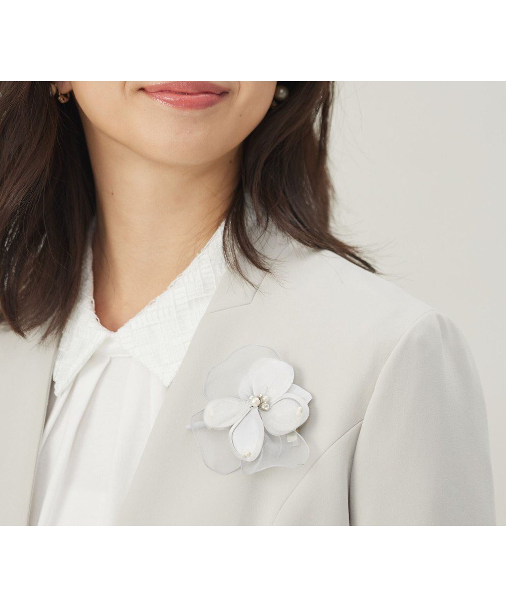【ジェイ プレス/J.PRESS】のシアー コサージュ 人気、トレンドファッション・服の通販 founy(ファニー) ファッション Fashion レディースファッション Fashion for Women おすすめ Recommended / Our Picks アクセサリー Fashion Accessories オーガンジー Organza Fabric ガラス Glass, Glassware サテン Satin, Glossy Fabric シアー Sheer, See-Through ジャケット Jacket, Outerwear セレモニー Ceremony パール Pearl, Pearl Accent フェミニン Feminine, Girly フラワー Flower, Floral ブローチ Brooch, Pin Brooch エレガント 上品 Elegant other-1|ID: prp329100004577913 ipo3291000000034231378
