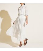【フェルゥ/Feroux】の【セットアイテム】ドット楊柳 シアー ブラウス×イレヘム スカート ホワイト系1|ID: prp329100004577916 ipo3291000000032426449