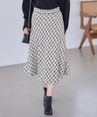 【エニィ スィス/any SiS】のパフィツイードミディ スカート アイボリー系|ID: prp329100004577917 ipo3291000000034338148