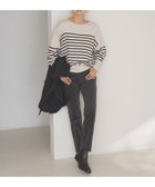【アンフィーロ 自由区/UNFILO】の【ストレッチ/洗える】ストレッチコーデュロイ スリムパンツ チャコール|ID: prp329100004577921 ipo3291000000033455374