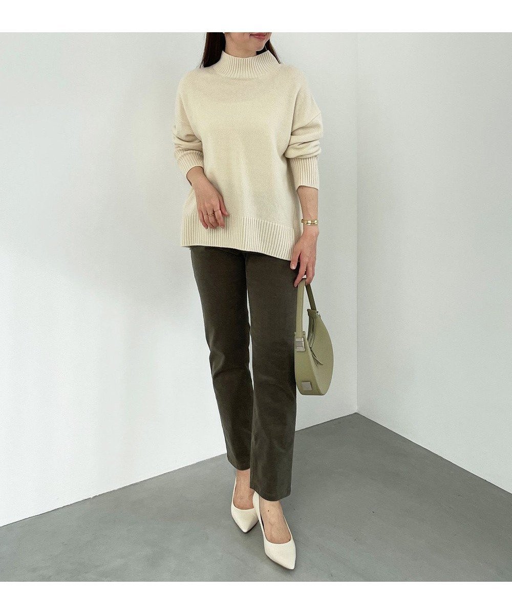 【アンフィーロ 自由区/UNFILO】のストレッチコーデュロイ スリムパンツ インテリア・キッズ・メンズ・レディースファッション・服の通販 founy(ファニー) 　ファッション　Fashion　レディースファッション　Fashion for Women　パンツ　Pants & Trousers　おすすめ　Recommended / Our Picks　コーデュロイ　Corduroy, Cord Fabric　ストレッチ　Stretch, Stretchy Fabric　ストレート　Straight, Straight Cut　スニーカー　Sneakers, Trainers　スリム　Slim, Slim Fit　ポケット　Pocket, Pocket Detail　エレガント 上品　Elegant　洗える　Machine Washable　A/W・秋冬　Autumn/Winter　カーキ|ID: prp329100004577921 ipo3291000000033489300