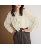 【エニー/ANY】の2WAYボウタイブラウス 人気、トレンドファッション・服の通販 founy(ファニー) ファッション Fashion レディースファッション Fashion for Women トップス・カットソー Cut & Sew Tops シャツ・ブラウス・オフィスカジュアル Elegant Blouses & Button-Ups おすすめ Recommended / Our Picks インナー Innerwear ジャケット Jacket, Outerwear A/W・秋冬 Autumn/Winter thumbnail エクリュ|ID: prp329100004577925 ipo3291000000033672508