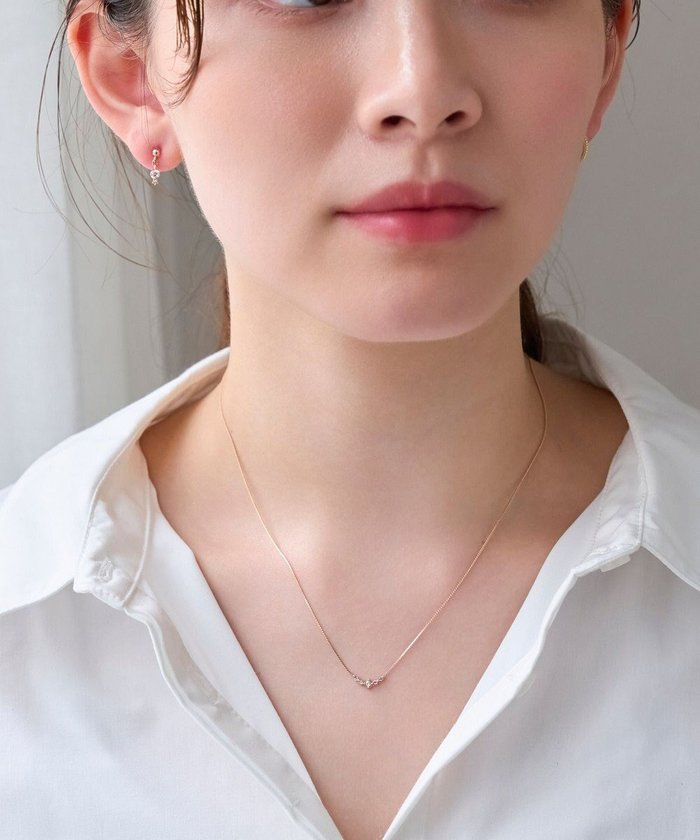 【フィービィー/phoebe】の【金属アレルギー対応】シューティングスタービジューネックレス シャンパンゴールド インテリア・キッズ・メンズ・レディースファッション・服の通販 founy(ファニー) https://founy.com/ ファッション Fashion レディースファッション Fashion for Women ジュエリー Jewelry ネックレス Necklaces & Pendants アクセサリー Fashion Accessories チェーン Chain, Chain Strap デコルテ Décolleté, Neckline ネックレス Necklace, Pendant Necklace ビジュー Bijou, Jewel-like Accent モチーフ Motif, Design Theme エレガント 上品 Elegant |ID: prp329100004577928 ipo3291000000032669894