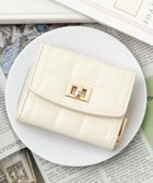 【ウィゴー/WEGO】のパイピングキルティングウォレット ホワイト|ID: prp329100004577933 ipo3291000000032426676