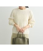 【グリーンパークス/Green Parks】のテープヤーンニットプルオーバー Ivory|ID: prp329100004577938 ipo3291000000032680843