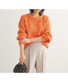 【グリーンパークス/Green Parks】のテープヤーンニットプルオーバー Orange|ID: prp329100004577938 ipo3291000000032680844
