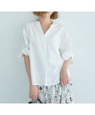 【イェッカ ヴェッカ/YECCA VECCA】の2wayボリューム袖スキッパーブラウス 人気、トレンドファッション・服の通販 founy(ファニー) ファッション Fashion レディースファッション Fashion for Women トップス・カットソー Cut & Sew Tops シャツ・ブラウス・オフィスカジュアル Elegant Blouses & Button-Ups シンプル Simple, Minimal スキッパー Skipper, Open Collar ボトム Bottoms, Lower Wear ポケット Pocket, Pocket Detail ラップ Wrap, Wrap Design 夏 Summer 春 Spring S/S・春夏 SS, Spring/Summer, Warm Season thumbnail Off White|ID: prp329100004577964 ipo3291000000032427101