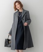 【23区/NIJYUSANKU】のウールカシミヤビーバー スタンドカラー コート グレー系|ID: prp329100004577966 ipo3291000000032427126