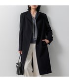 【23区/NIJYUSANKU】のウールカシミヤビーバー スタンドカラー コート ブラック系|ID: prp329100004577966 ipo3291000000032427127