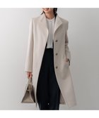 【23区/NIJYUSANKU】のウールカシミヤビーバー スタンドカラー コート ベージュ系|ID: prp329100004577966 ipo3291000000032427128
