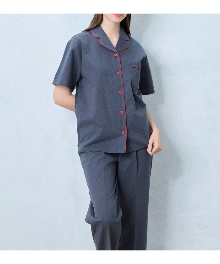 【ウンナナクール/une nana cool】の【綿混】アルティメットエアー天竺半袖パジャマ MADE WITH LIBERTY FABRIC インテリア・キッズ・メンズ・レディースファッション・服の通販 founy(ファニー) https://founy.com/ ファッション Fashion レディースファッション WOMEN トップス・カットソー Tops/Tshirt パイピング Piping パジャマ Pajamas プリント Print 半袖 Short Sleeve リラックス Relax NEW・新作・新着・新入荷 New Arrivals おすすめ Recommend |ID: prp329100004577973 ipo3291000000032427161