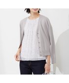 【ジェイ プレス/J.PRESS】の【洗える】 Co/Peライト Vネック ショート カーディガン 人気、トレンドファッション・服の通販 founy(ファニー) ファッション Fashion レディースファッション WOMEN トップス・カットソー Tops/Tshirt カーディガン Cardigans Vネック V-Neck カーディガン Cardigan ショート Short スタイリッシュ Stylish ストレッチ Stretch ツイスト Twist バランス Balance 再入荷 Restock/Back In Stock/Re Arrival 吸水 Water Absorption 夏 Summer 春 Spring S/S・春夏 Ss・Spring/Summer 洗える Washable 羽織 Haori thumbnail ライトグレー系|ID: prp329100004577985 ipo3291000000032427259