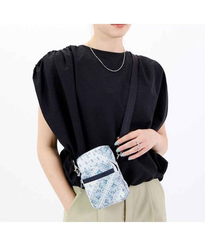 【レスポートサック/LeSportsac】のMINI PHONE BAG/バンダナブリーズ インテリア・キッズ・メンズ・レディースファッション・服の通販 founy(ファニー) https://founy.com/ ファッション Fashion レディースファッション Fashion for Women おすすめ Recommended / Our Picks コンパクト Compact, Small Size スマホ Smartphone, Mobile Device ハンカチ Handkerchief, Hanky ペイズリー Paisley, Ethnic Pattern ポケット Pocket, Pocket Detail ポーチ Pouch, Small Case 財布 Wallet, Purse |ID: prp329100004578007 ipo3291000000032723345